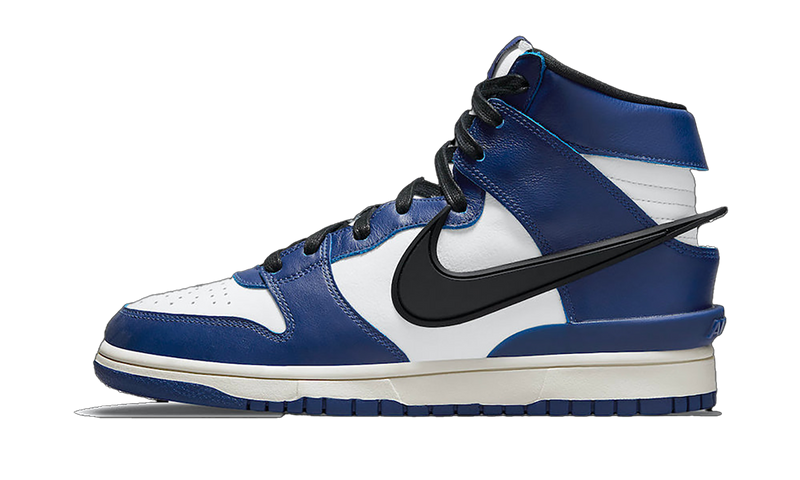 Nike Dunk High AMBUSH Deep Royal Side