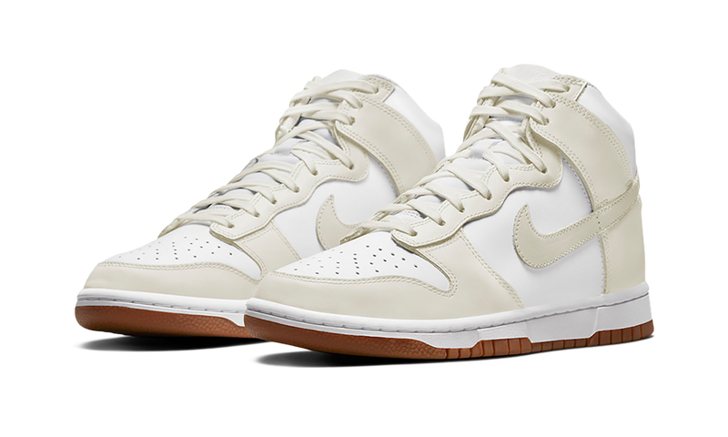 Nike Dunk High Sail Gum Front