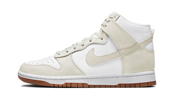 Nike Dunk High Sail Gum Side