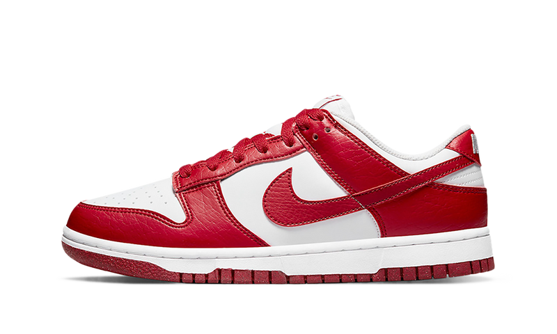 Nike Dunk Low Next Nature White Gym Red Side