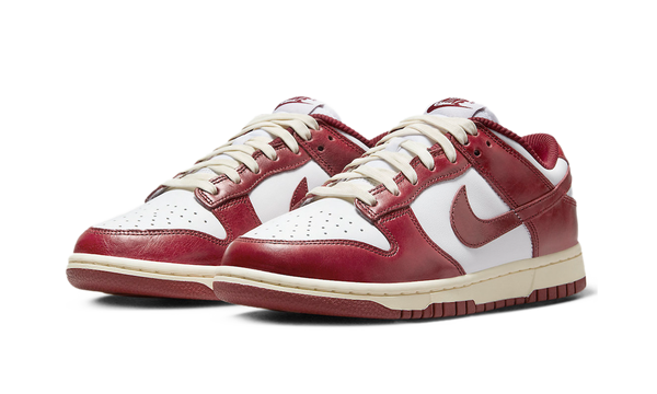 Nike Dunk Low PRM Vintage Team Red Front