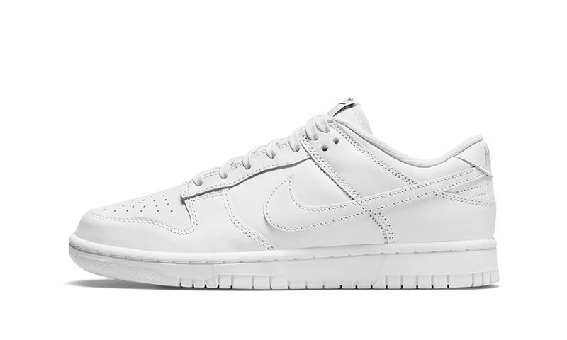 Nike Dunk Low Triple White (2021) Side