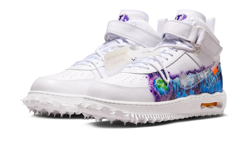 Nike Air Force 1 Mid Off-White Graffiti White