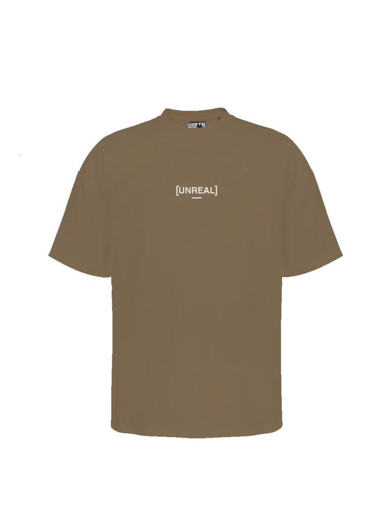 [UNREAL] TIMELESS SIGN TEE MOCHA