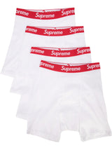Supreme x Hanes Boxer Briefs (4 Pack) White